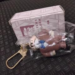 ウランちゃんとひげオヤジのキーマスコット人形の画像