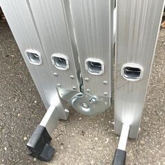 折り畳みはしご 多機能はしご 多目的はしご 梯子 ハシゴ 足場台 アルミ の画像