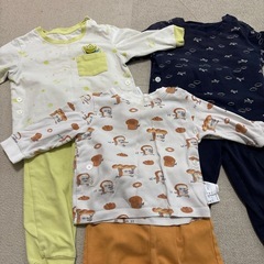 ユニクロ 80 パジャマの画像