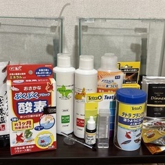 水槽　一式　メダカ　グッピー　エビ　