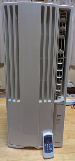 手渡し限定！★標準取付枠とテラス窓用取付枠付き★コロナ製窓用ルームエアコン★CW-1621★