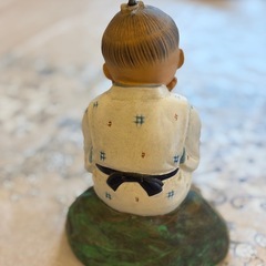 博多人形 国現代名工卓越技能保持者 西頭哲三郎 作「叱られて」 稀少 日本人形 郷土玩具 伝統工芸 子供 置物 オブジェの画像
