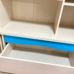 キッズデスク・ランドセルラックセットの画像