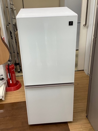 2ドア冷蔵庫 SHARP SJ-GD14E-W のご紹介!!