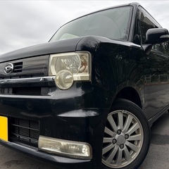 低走行6万キロ台お買い得車‼️月々9千円〜分割払い可❗️車検付き！【名義変更代込み】車内広い！大人気☆ムーブコンテカスタム☆Bluetoothナビ付き☆走行中DVD見れます☆フルオートエアコン☆ドライブレコーダー付きのフル装備☆事故修復歴無し☆純正アルミ☆そのまま乗って帰れます‼️の画像
