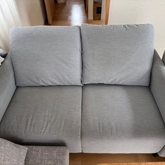 IKEA 2人掛けソファ 