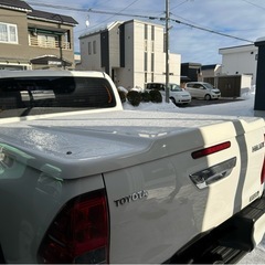 GUN125ハイラックス　トノカバー　ホワイトの画像