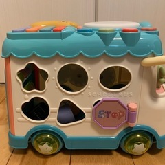 赤ちゃん　子ども　おもちゃ　知育　車　型はめ　電話の画像