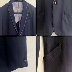 ノーリーズ シュテットシュタイン Stutostein Nolley's メンズ 1B テーラードジャケット 濃紺の画像