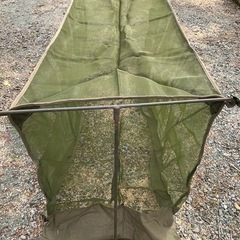 米軍　蚊帳、ポールセットの画像
