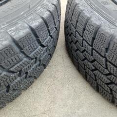 【中古品】165/70R14 ホイール付き スタッドレスタイヤ ハスラーなどの画像