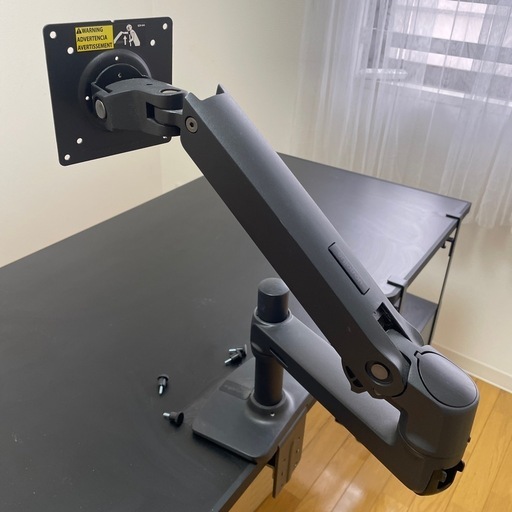 ERGOTRON エルゴトロン LX デスク モニターアーム マットブラック 34インチ(3.2~11.3kg)まで