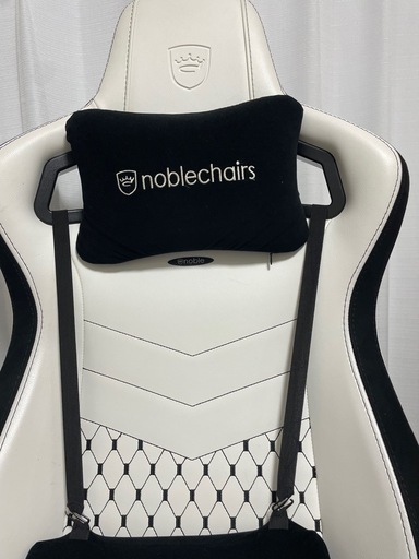 NOBLECHAIRSプレミアム ゲーミングチェア NBL-PU-WHT-002