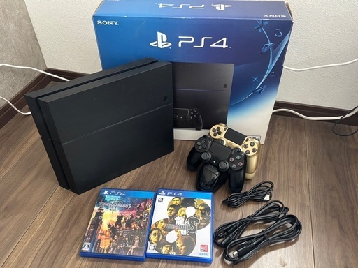 PS4 本体　実働　おまけ付き　初期化済み