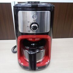コーヒーメーカー IAC-A600 コーヒーミル ドリップ式 2021年製 全自動 アイリスオーヤマ ドリップ コーヒーマシーン 苫小牧西店の画像