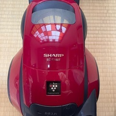 SHARP サイクロン掃除機　の画像