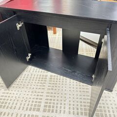 【ジモティー特別価格】コトブキ 水槽台 1200L ブラック 収納付きの画像