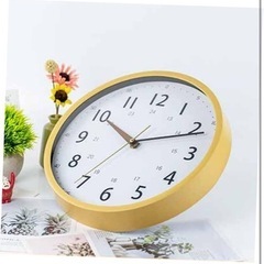 新品⭐️ 壁 時計 壁掛け 木製　吊り下げ式壁掛け時計　見やすい　教室　オフィス　リビングの画像