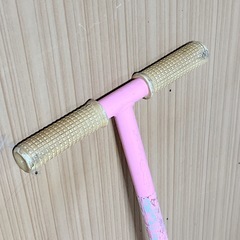ポゴスティック 子ども用 外遊び ピンク ジャンプ ジャンピング 運動不足解消 ダイエット の画像