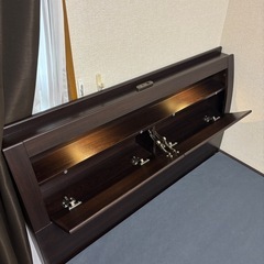 ニトリ　セミダブル　フレームの画像