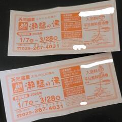 潮騒の湯招待券