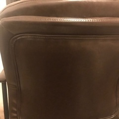 オフィスチェア 回転椅子 レザー ワークチェア 高さ調節可能 デスクチェア 書斎の画像