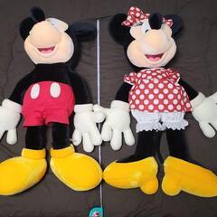 ミッキー・ミニー ぬいぐるみペアセット 特大 ミッキー・ミニー ぬいぐるみペアセット 特大