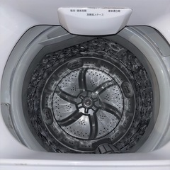 【美品‼️】全自動洗濯機 6.0kg　風乾燥機能 ニトリ NTR60の画像