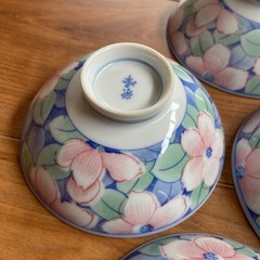 無料　昭和　レトロ　ご飯茶碗　7個セットの画像