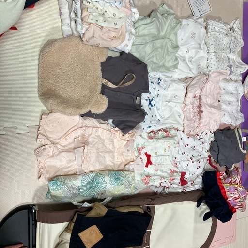 50から60春夏ベビー服、ベビー用品セット