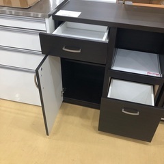 【軽トラック貸出サービス有】　ニトリキッチンカウンター　コンパン　ダークブラウン 軽トラック貸出サービス有】 ニトリキッチンカウンター コンパン