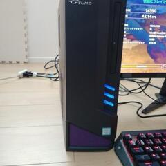 ゲーミングパソコンフルセットi7-6700/RTX2070/22インチモニター　モンスターハンターワイルズ仕様の画像