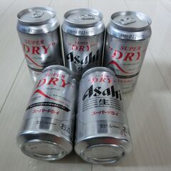 アサヒスーパードライ350ml×5缶