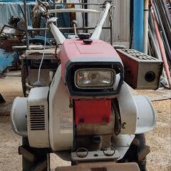 耕運機始動の画像