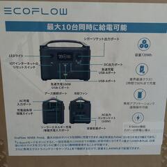　　　　EcoFlowポータブル電源   RlVER  Pro  容量720Wh   美品　動作確認程度の使用　の画像