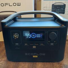 　　　　EcoFlowポータブル電源   RlVER  Pro  容量720Wh   美品　動作確認程度の使用　の画像