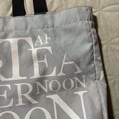 AFTERNOON TEA エコバッグ グレー✖️ピンクの画像