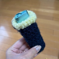 受注制作可能！アイコスケース　パクパクモンスター　編み物 ハンドメイド　手作り　毛糸　喫煙具　iQOSの画像