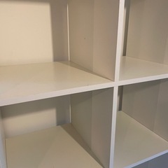 IKEA 棚　シェルフ　白　KALLAXの画像