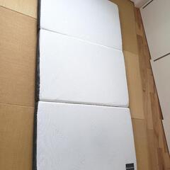 【美品・１回使用】 ソムレスタ 三つ折り マットレス ゼロギャップ＆リッチ シングル キルティングパッドシーツ付の画像