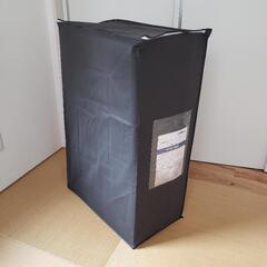 【美品・１回使用】 ソムレスタ 三つ折り マットレス ゼロギャップ＆リッチ シングル キルティングパッドシーツ付の画像