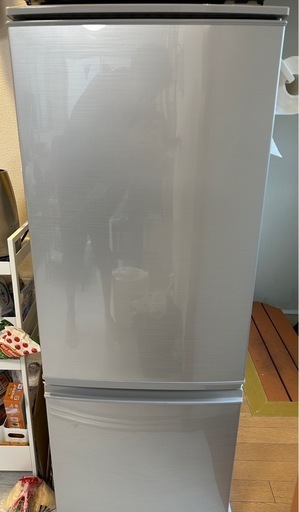 SHARPシャープ 冷蔵庫 つけかえどっちもドアタイプ 167L シルバー SJ-D17C-S