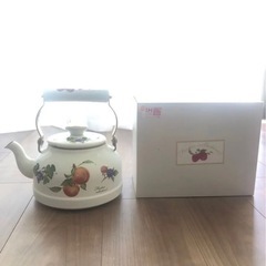 専用箱つき　富士ホーロー ケトル ホーロー やかん 