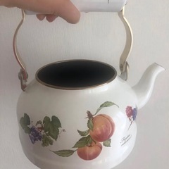専用箱つき　富士ホーロー ケトル ホーロー やかん の画像