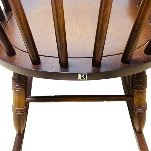 飛騨産業 キツツキマーク ロッキングチェア 揺り椅子 木製