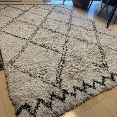 ラグ130×190㎝の画像
