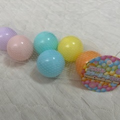 パステルカラーボール　6個