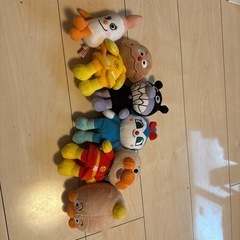 アンパンマンのぬいぐるみ