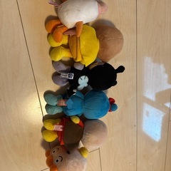 アンパンマンのぬいぐるみの画像