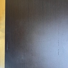 【中古】ニトリテーブル120×60 ブラウンの画像